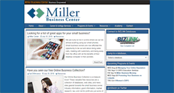 Desktop Screenshot of millerbusinesscenter.org