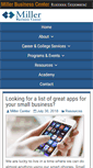 Mobile Screenshot of millerbusinesscenter.org